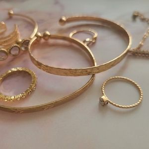 2/$25 Miscellaneous Gold colored Jewelry Haul